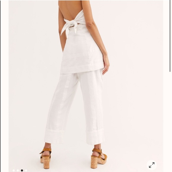 NWOT Free People THIS IS LOVE 2 Piece Linen Pants Set
RUST S - Picture 5 of 9